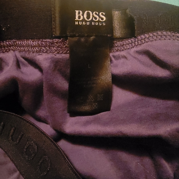 Eggplant-colored Hugo Boss Briefs / size: L - Picture 2 of 3